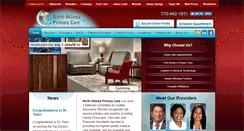 Desktop Screenshot of northatlantaprimarycare.com
